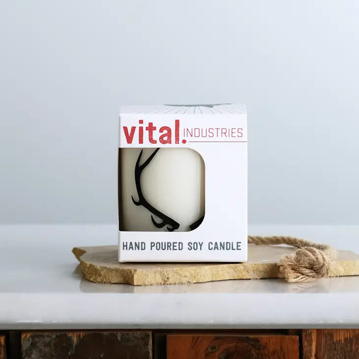 Soy Candle / Rocks Glass