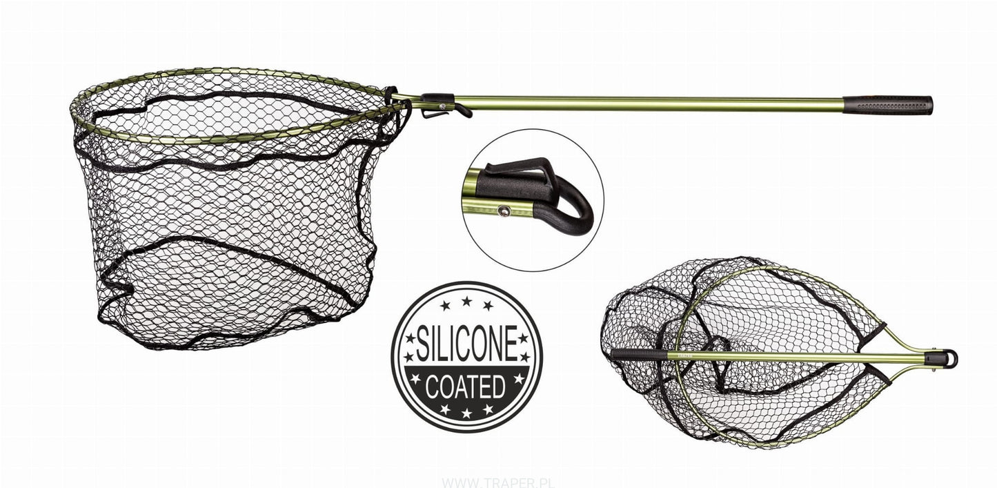 FOLDED LANDING NET TRAPER