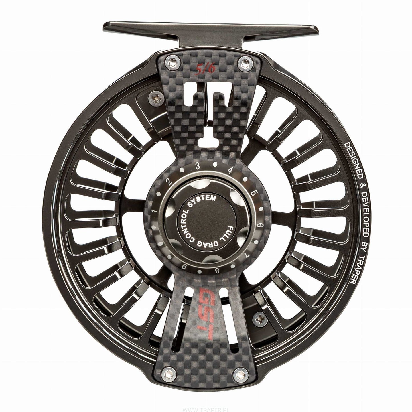 FLY REEL GST TRAPER *Carbon*
