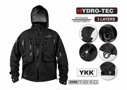 UTAH JACKET BLACK TRAPER