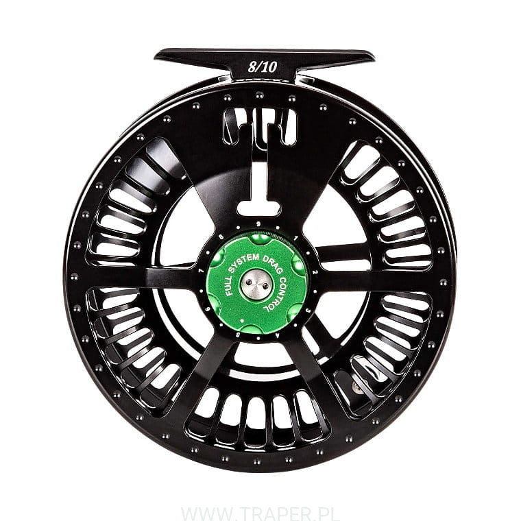 FLY REEL BLACK PIKE TRAPER