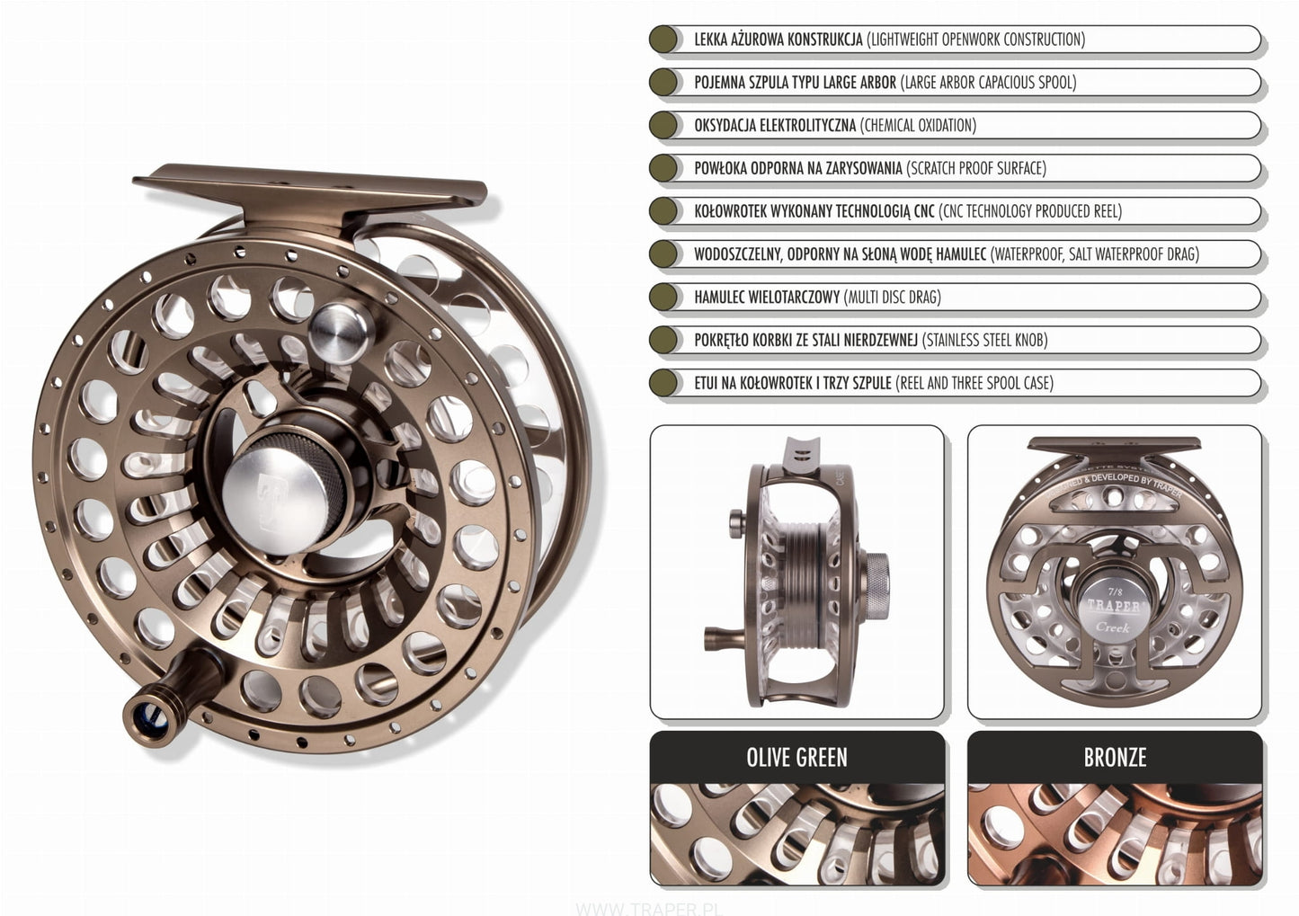 FLY REEL CREEK CASETTE TRAPER