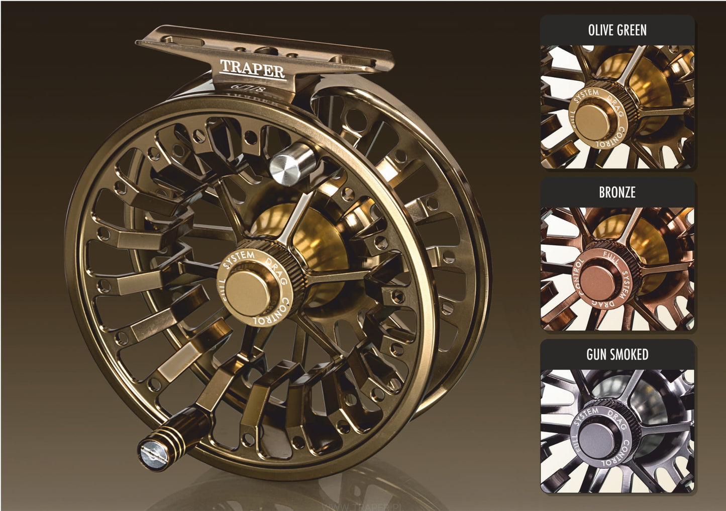FLY REEL SILENCE TRAPER