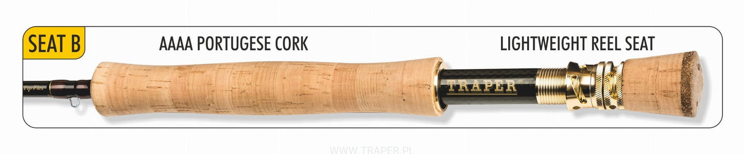 FLY ROD GUIDE BLACK GHOST TRAPER