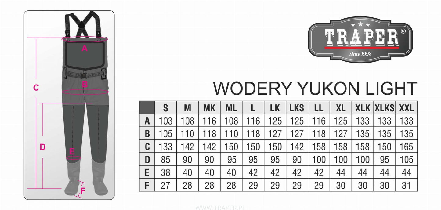 Waders YUKON TRAPER