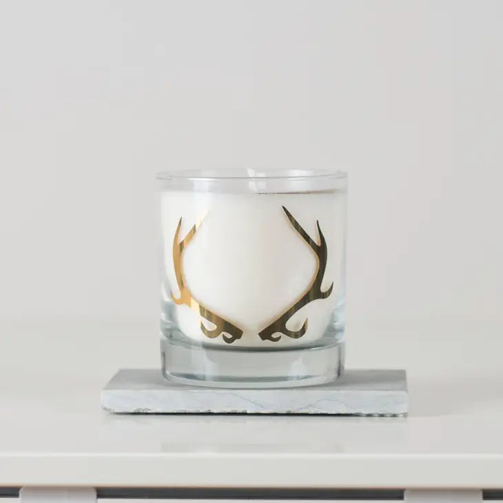 Soy Candle / Rocks Glass