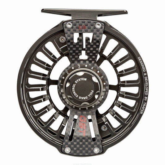 FLY REEL GST TRAPER *Carbon*