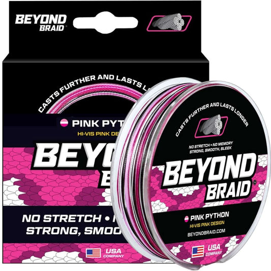 Beyond Braid Pink Python