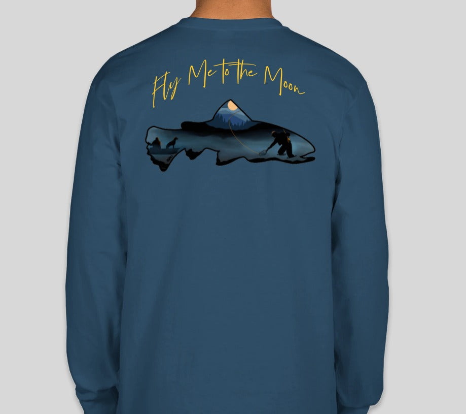 "Fly Me to the Moon" Long Sleeve