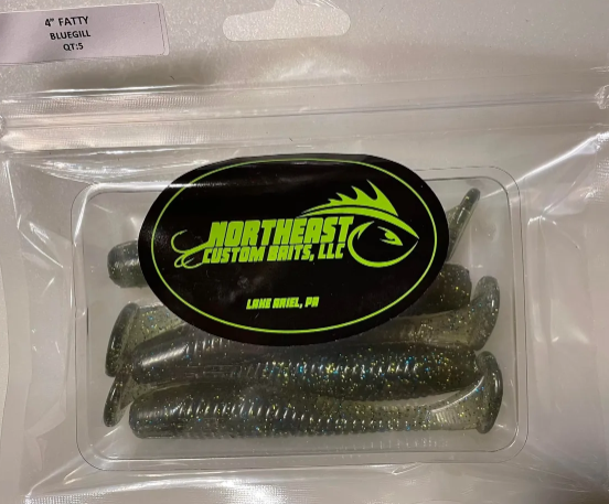 Northeast Custom Baits, LLC Fatty Perch 4" 5pk