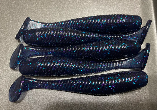 Northeast Custom Baits, LLC Fatty Perch 4" 5pk